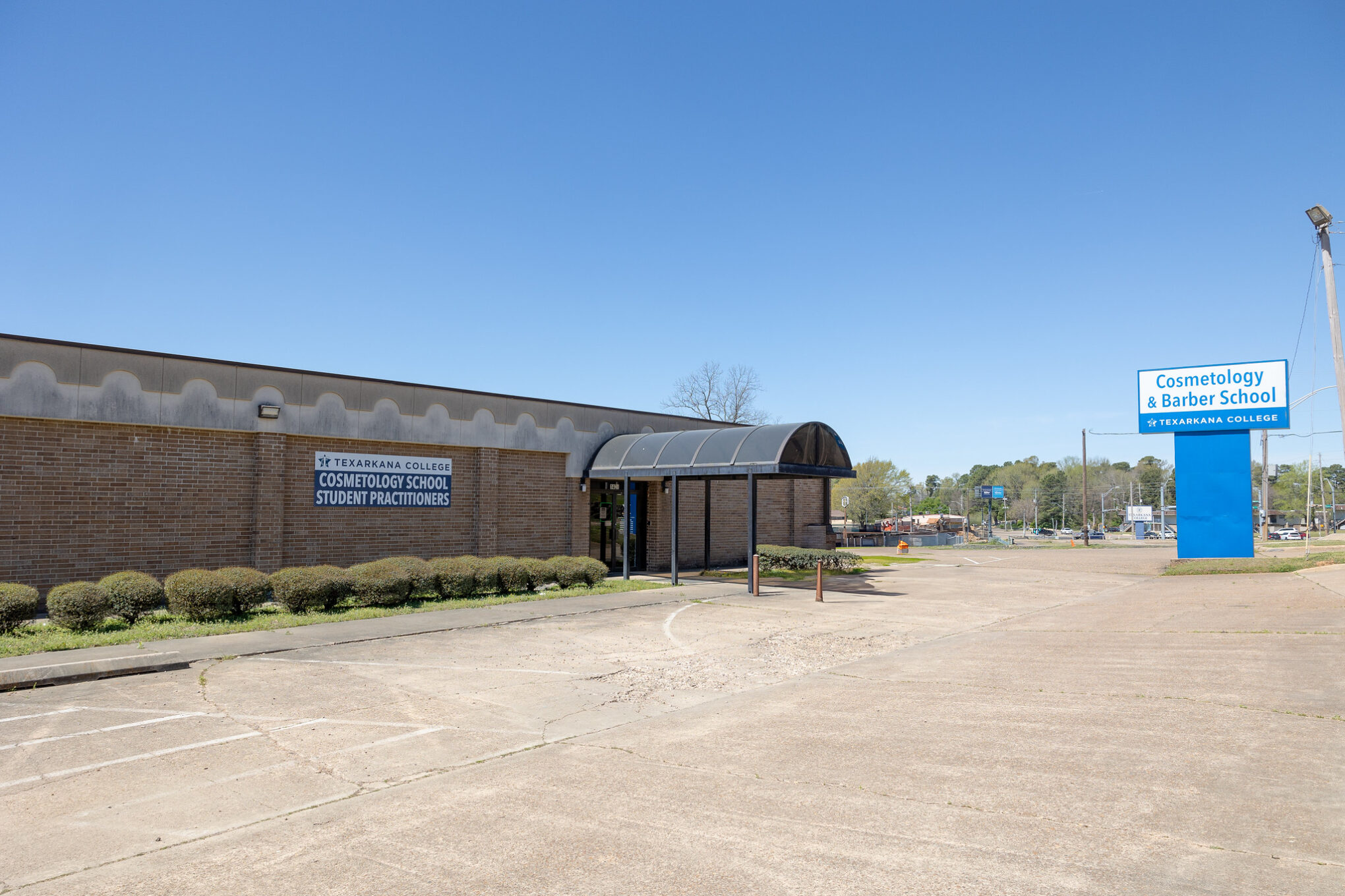 Cosmetology Barber and Esthetician classrooms and salon