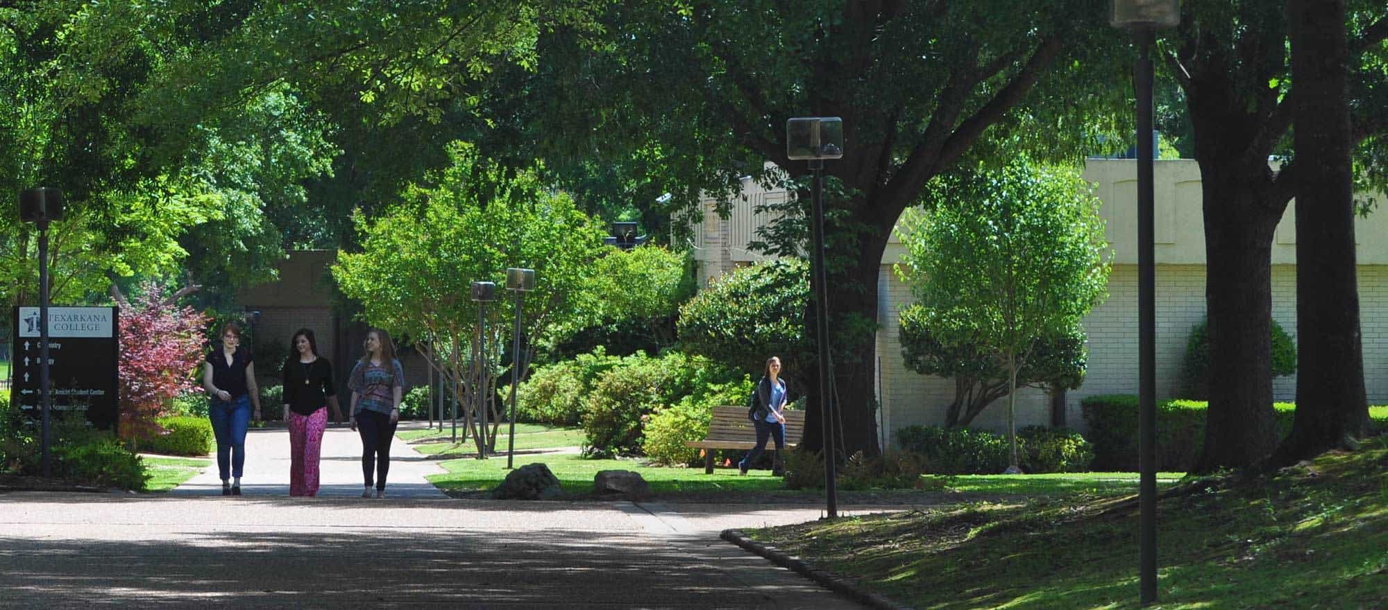 Campus photo, south of library