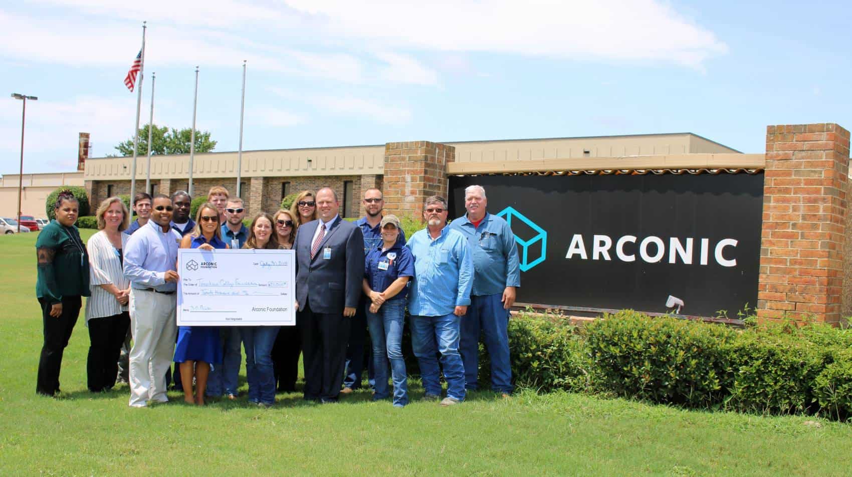 Arconic Check Presentation