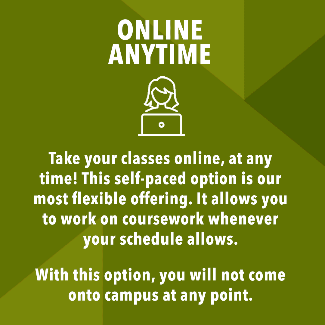 Online - Anytime