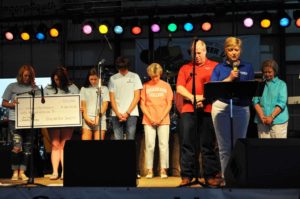 Sandefur check presentation