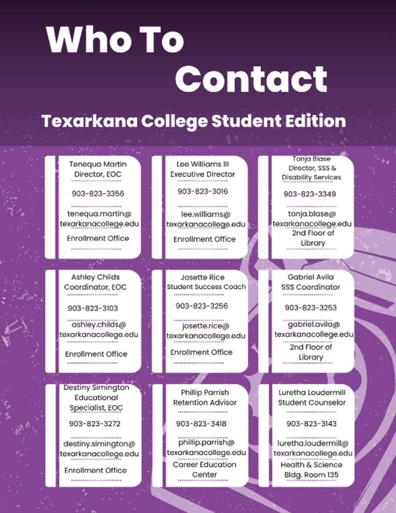 EOC and Community Resources - Texarkana College