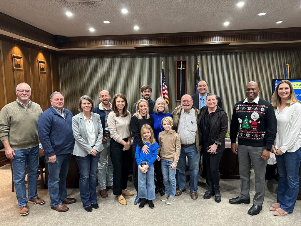 Rick and Wanda Boyette family with TC Trustees