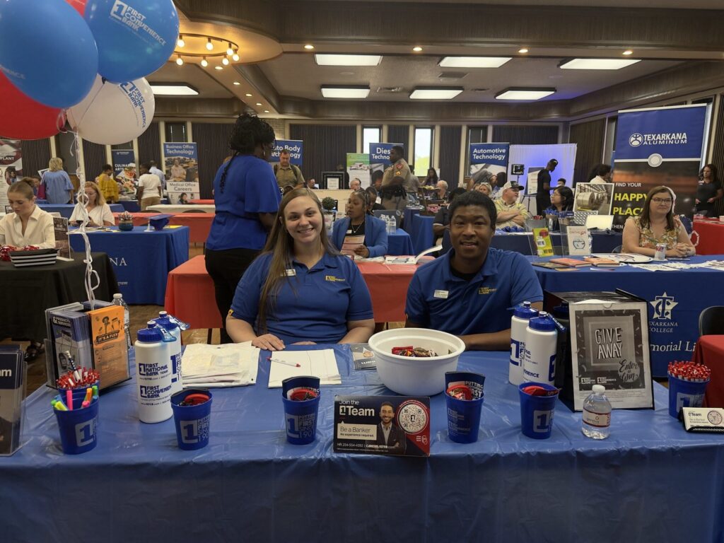 Vendors at the Community Career Fair