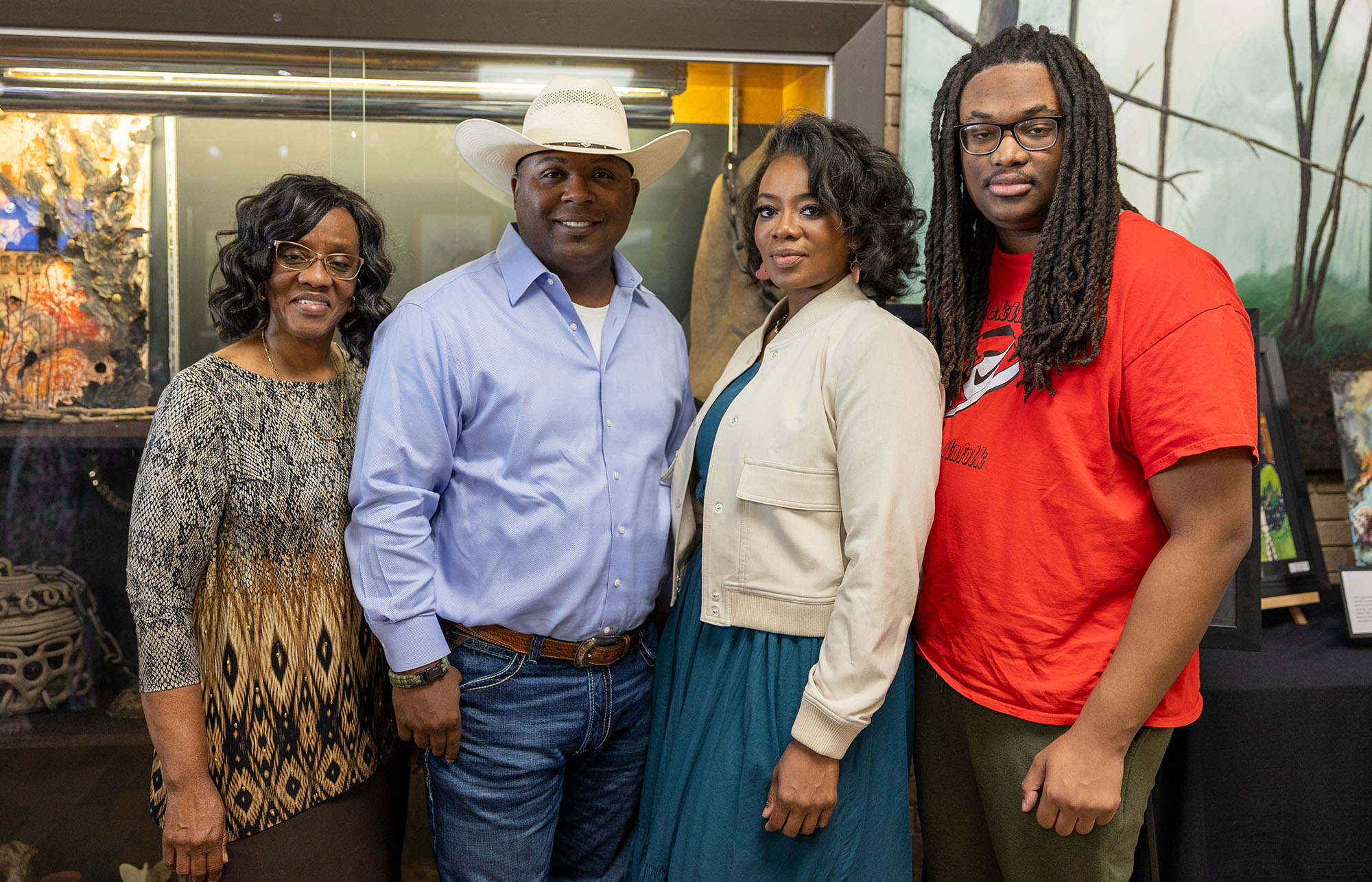 Kenisha Webster and family