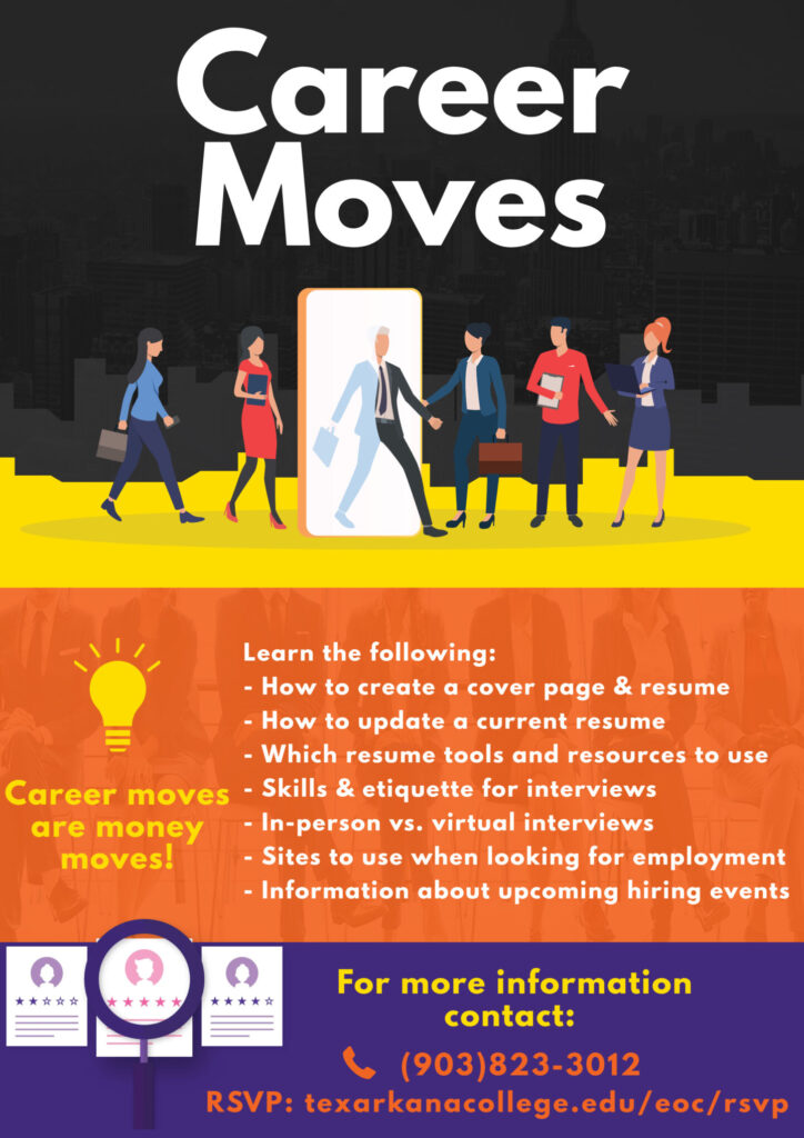 Career Moves flyer